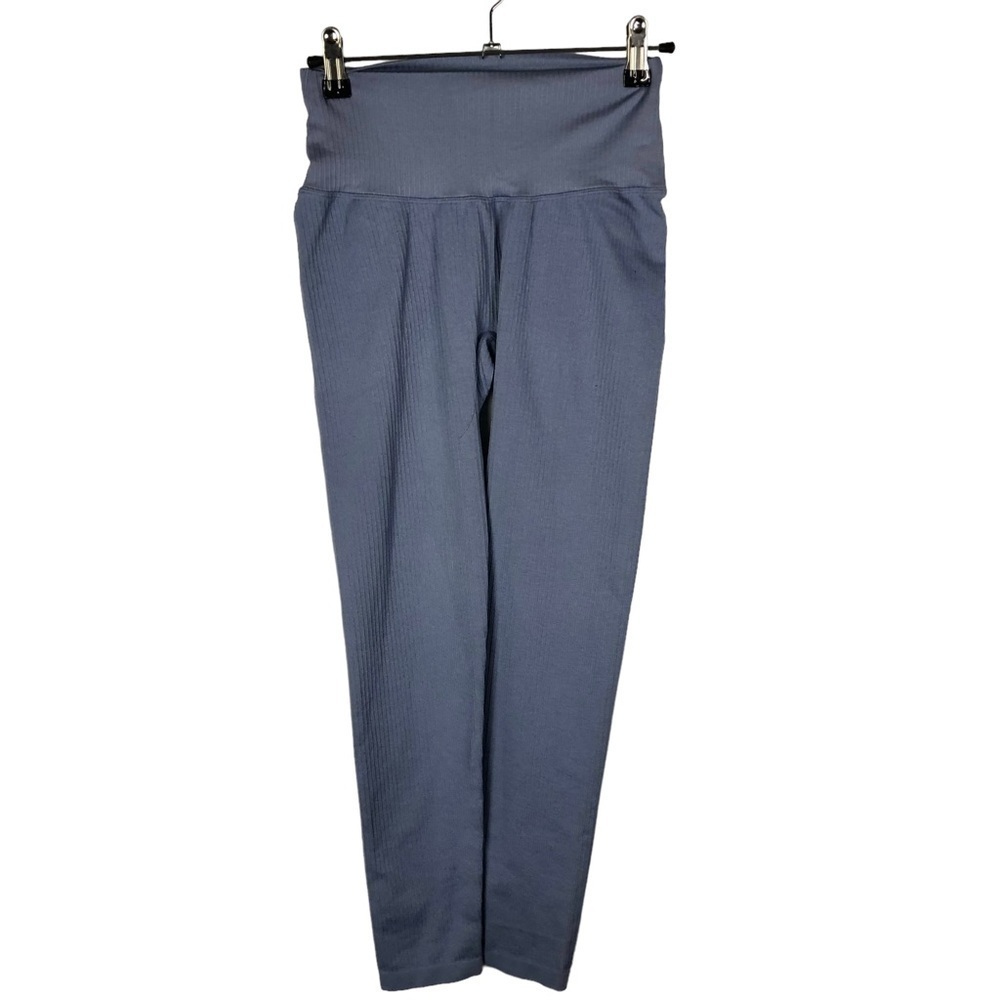 Balance Athletica Blue Seamless 7/8 Athletic Leggings‎ S
